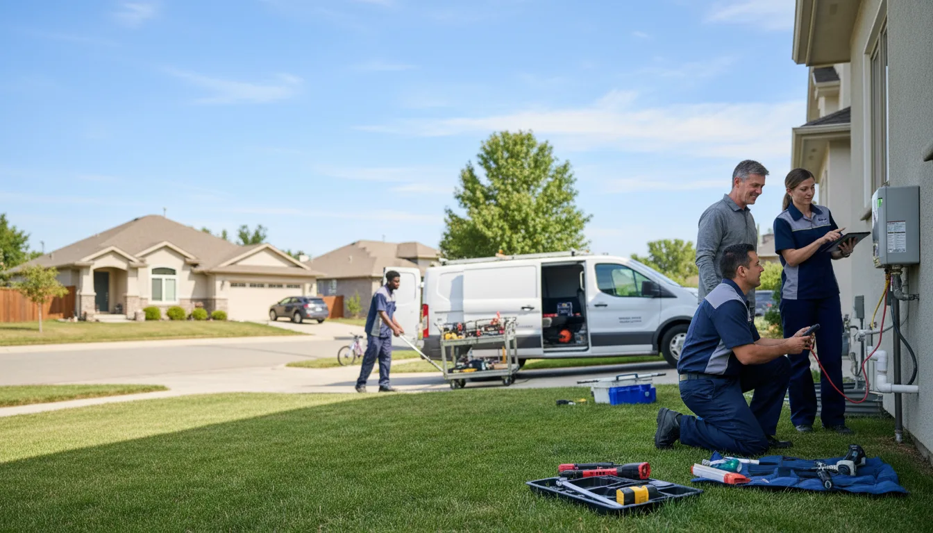 Tankless water heater service in Benson, VT